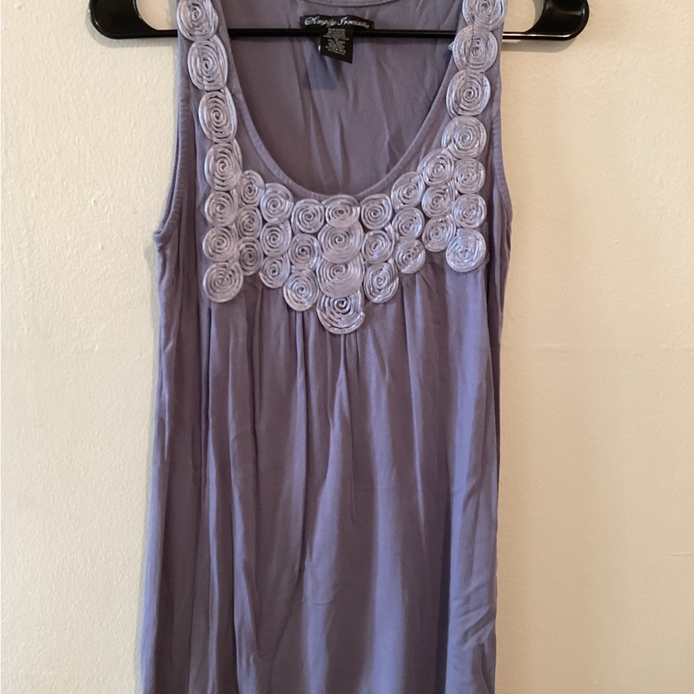 Simply Irresistible Lilac Floral Tank Top